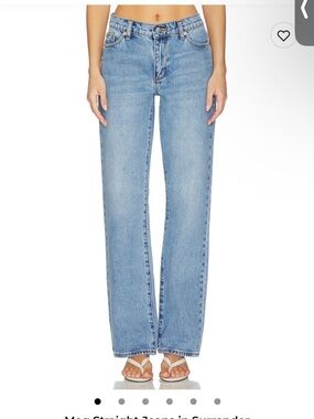 ROLLA'S Women's Straight Leg Jeans in Light Blue Denim